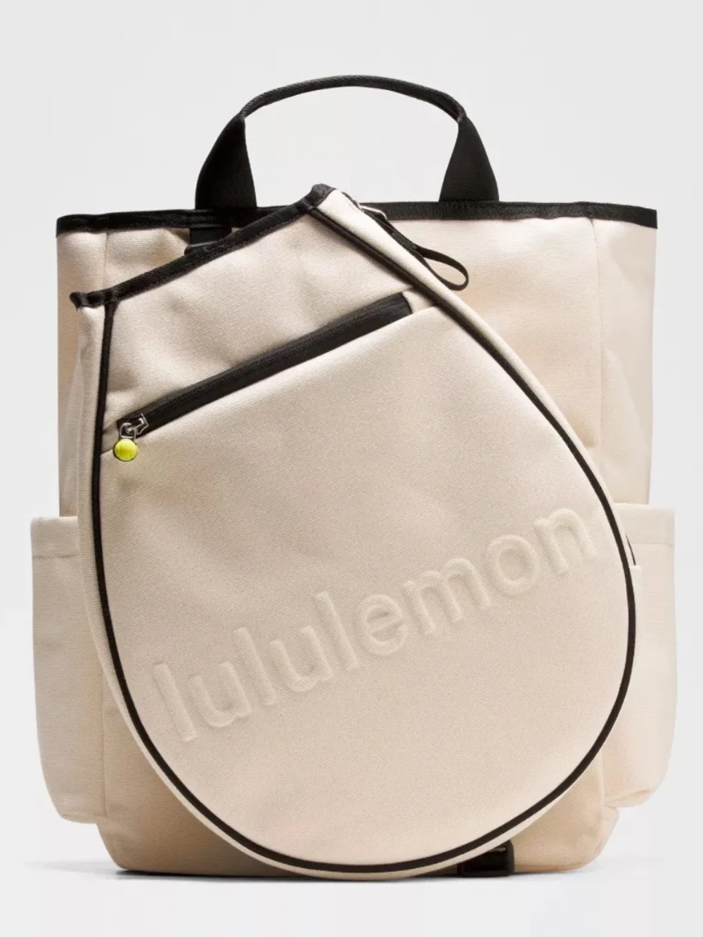 lululemon athletica White Athletic Racket Bag DESIGNED FOR TENNIS